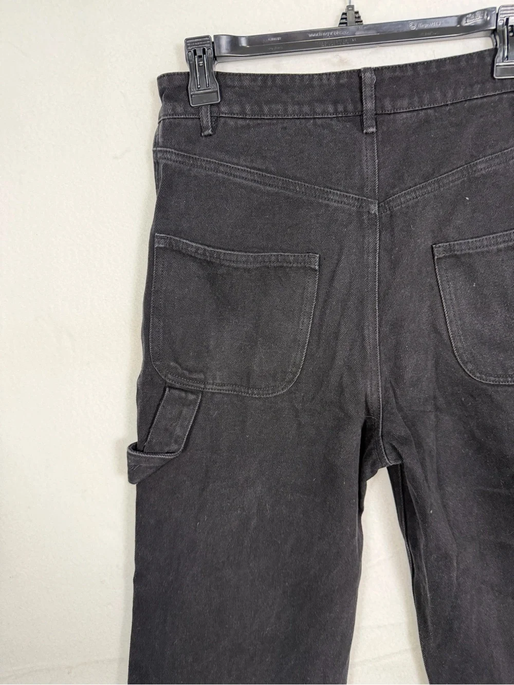 Joshua Mohamed Men's Black Straight Jeans Size 28
